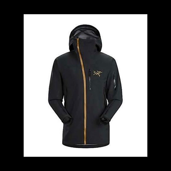 (SOLD) Arc'teryx Sidewinder Jacket (Gore-Tex Shell) 24k Black XL (Mens) - Picture 1 of 16